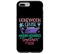 Custodia per iPhone 7 Plus/8 Plus Honeymoon Cruise 2026 Just Married Matching Couples Vacation