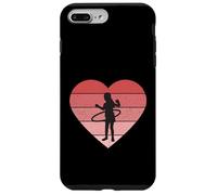 Custodia per iPhone 7 Plus/8 Plus Hoop Girl Hoop Dancer Hooping Amanti Hula Love Girls