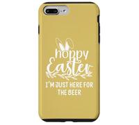 Custodia per iPhone 7 Plus/8 Plus Hoppy Easter Hour Some Bunny Needs Beer Here for the Hops