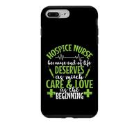 Custodia per iPhone 7 Plus/8 Plus Hospice Nurse perché la vita merita cura e amore