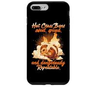 Custodia per iPhone 7 Plus/8 Plus Hot Cross Buns Sweet Spiced and Dangerously Repeatable