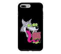 Custodia per iPhone 7 Plus/8 Plus "Howling Wolf" Retro Biker Lowbrow Wolves Rockabilly 50s