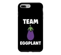 Custodia per iPhone 7 Plus/8 Plus Humor food eggplant simple team eggplant