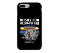 Custodia per iPhone 7 Plus/8 Plus Husky Fur Rolling Fur Palla