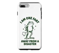 Custodia per iPhone 7 Plus/8 Plus I Am One Fart Away From A Disaster Mal Di Stomaco