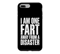 Custodia per iPhone 7 Plus/8 Plus I Am One Fart Away From A Disaster Mal Di Stomaco