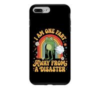 Custodia per iPhone 7 Plus/8 Plus I Am One Fart Away From A Disaster Mal Di Stomaco