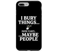 Custodia per iPhone 7 Plus/8 Plus I Bury Things Maybe Plants Maybe People Funny Frog