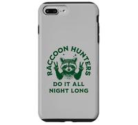 Custodia per iPhone 7 Plus/8 Plus I cacciatori di procioni lo fanno tutta la notte - Caccia divertente Coon