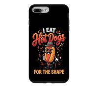 Custodia per iPhone 7 Plus/8 Plus I Eat Hot Dogs For The Shape