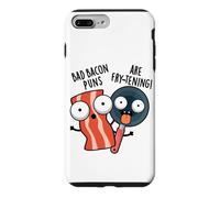 Custodia per iPhone 7 Plus/8 Plus I giochi di parole Bad Bacon sono giochi di parole divertenti con cibo divertente