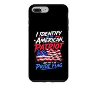 Custodia per iPhone 7 Plus/8 Plus I Identify As An American Patriot And This Is My Pride Flag