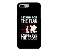 Custodia per iPhone 7 Plus/8 Plus I Land for the Flag Memorial Day Never Forget Veteran