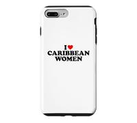 Custodia per iPhone 7 Plus/8 Plus I Love Caribbean Women
