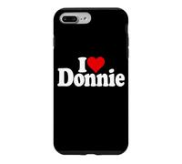 Custodia per iPhone 7 Plus/8 Plus I LOVE HEART DONNIE DON DONALD NOME SU UN TEE