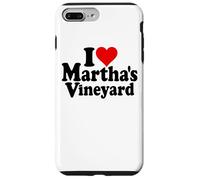 Custodia per iPhone 7 Plus/8 Plus I LOVE HEART MARTHA'S VIGNETO MASSACHUSETTS