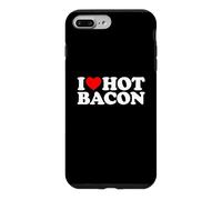 Custodia per iPhone 7 Plus/8 Plus I Love Hot Bacon, I Love Bacon