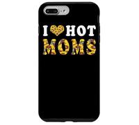 Custodia per iPhone 7 Plus/8 Plus I Love Hot Moms Funny Sunflower Heart Love For Mom