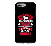 Custodia per iPhone 7 Plus/8 Plus I Love My Kuvasz Dog Funny Puppy Lover