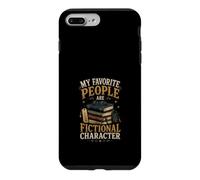 Custodia per iPhone 7 Plus/8 Plus I Miei Personaggi Preferiti Sono Fittizi Lettore
