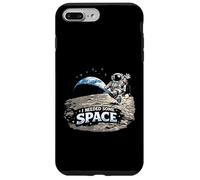 Custodia per iPhone 7 Plus/8 Plus I Need Some Space - Earthrise Lunar Orbit Kosmos Fun Art