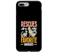 Custodia per iPhone 7 Plus/8 Plus I salvataggi sono il mio rifugio per animali di razza preferita Aiuto