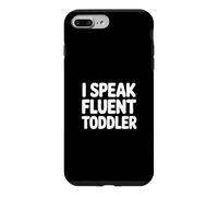 Custodia per iPhone 7 Plus/8 Plus I Speak Fluent Toddler