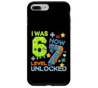 Custodia per iPhone 7 Plus/8 Plus I Was 6 Now Level 7 Unlocked 7th Birthday Gamer 67 Meme