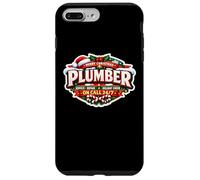 Custodia per iPhone 7 Plus/8 Plus Idraulico Buon Natale Servizio Riparazione Vacanze Cheer On Call
