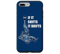 Custodia per iPhone 7 Plus/8 Plus If It Shifts It Drifts: Funny Manual Shift Gearbox Car Humor