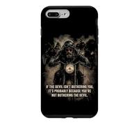 Custodia per iPhone 7 Plus/8 Plus If The Devil Isn't Bothering You... Men Christian Motorcycle