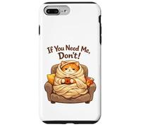 Custodia per iPhone 7 Plus/8 Plus If You Need Me Don't Funny Cozy Cat Sarcastico Stay At Home
