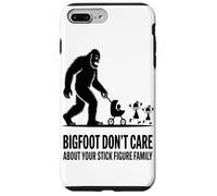 Custodia per iPhone 7 Plus/8 Plus Il Bigfoot Non Si Preoccupa Della Tua Famiglia Di Figurine