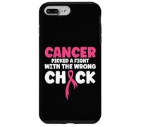 Custodia per iPhone 7 Plus/8 Plus Il cancro ha scelto di combattere con la ragazza sbagliata