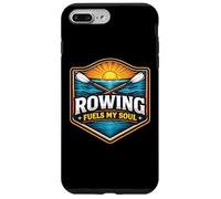 Custodia per iPhone 7 Plus/8 Plus Il canottaggio alimenta il mio motto dell'atleta della squadra Soul Row