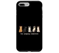 Custodia per iPhone 7 Plus/8 Plus Il Comitato Giudicante Amanti dei gatti Giudice Pannello Proprietario di animali domestici