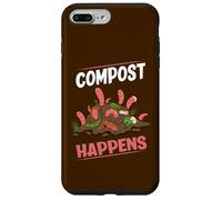 Custodia per iPhone 7 Plus/8 Plus Il compost accade - Divertente allevamento di lombrichi