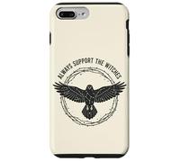 Custodia per iPhone 7 Plus/8 Plus Il corvo sostiene sempre le streghe streghe corvo gotico occulto