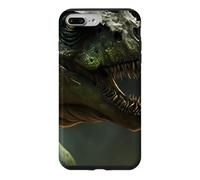 Custodia per iPhone 7 Plus/8 Plus Il dinosauro verde è uno spettacolo epico dalla preistoria
