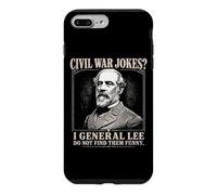 Custodia per iPhone 7 Plus/8 Plus Il generale Lee non trovo le barzellette sulla guerra civile divertenti per i neri