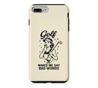 Custodia per iPhone 7 Plus/8 Plus Il golf mi fa dire cattive parole, divertente, golfista, umorismo