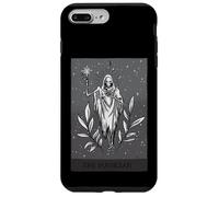 Custodia per iPhone 7 Plus/8 Plus Il Mago, Scheletro Tarocchi Card Occulto Halloween Gotico