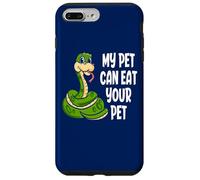 Custodia per iPhone 7 Plus/8 Plus Il mio animale domestico può mangiare il tuo animale domestico divertente amante del serpente