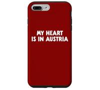 Custodia per iPhone 7 Plus/8 Plus Il mio cuore è in Austria