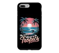 Custodia per iPhone 7 Plus/8 Plus Il mio cuore è sempre ai tropici Maui