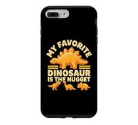 Custodia per iPhone 7 Plus/8 Plus Il mio dinosauro preferito è la pepita - Funny Food Dino Nuggets