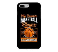 Custodia per iPhone 7 Plus/8 Plus Il mio giocatore di basket preferito mi chiama Cousin Matching