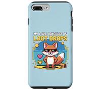 Custodia per iPhone 7 Plus/8 Plus Il mio linguaggio di gioco è bottino Drops Fox Gamer Cool Design
