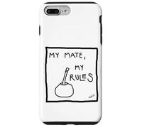 Custodia per iPhone 7 Plus/8 Plus Il mio Mate, le mie regole