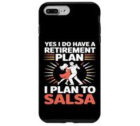 Custodia per iPhone 7 Plus/8 Plus Il mio piano pensionistico è la salsa che balla divertente latina